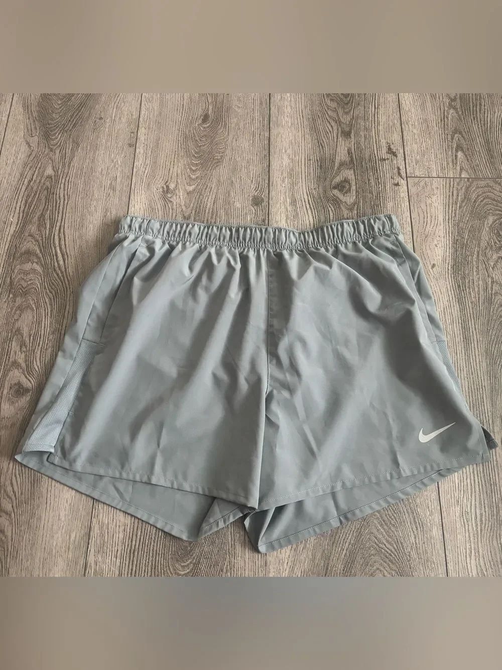 Nike men’s Light Gray Running Shorts